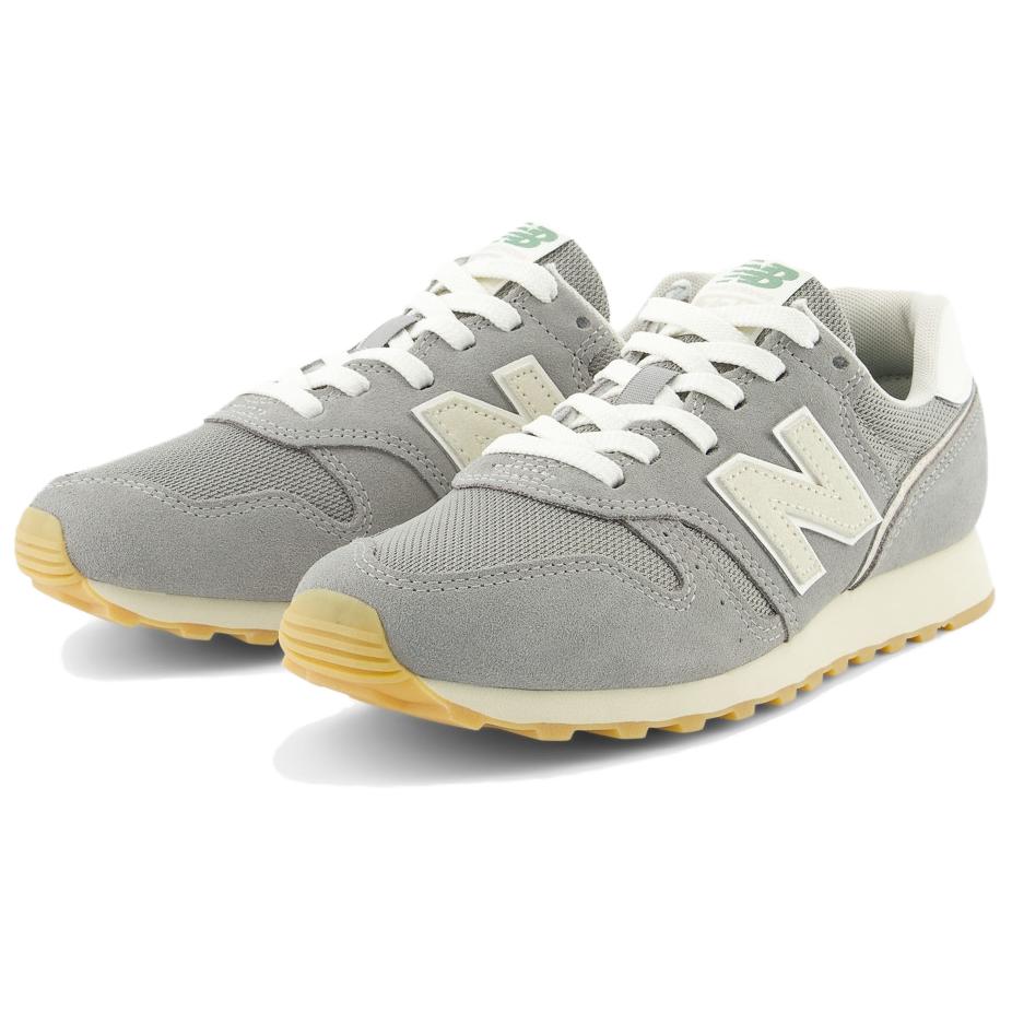 New Balance Nb 373 Comfortable Versatile Low-Top Lifestyle Casual Shoes Women Sneaker Light-Gray WL373GY2