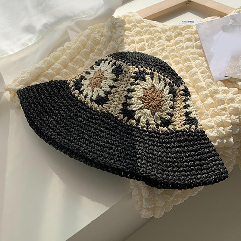 Summer Women Hats Wide Brim Sunscreen Fisherman Hat Supplies Lovely Bucket Hat