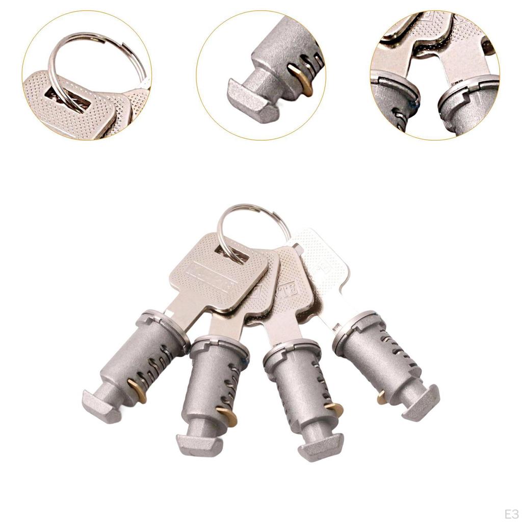 Rack Locks, Crossbar Lock Cores, Performance Replacement, Professional, Easy To Use,