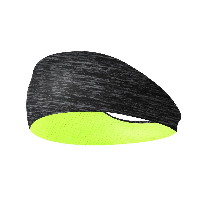 New Running Sports Headband Yoga Fitness Tennis Elastic Antiperspirant Sweat Absorbing Head Band Hair Helmet Lining Strap