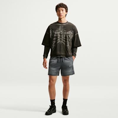 Nike Casual Shorts Men's Black Gray Color