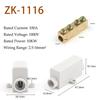 New Conductor Brass High Power Splitter Large Current Universal Quick Terminal Block Fast Connector Electrical