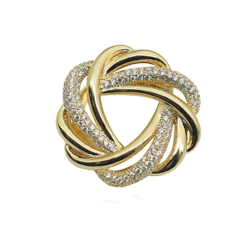 Rhinestone Pearl Fashion Jewelry Scarf Ring Women Scarf Buckle Shawl Clip Korean Style Brooch Pins