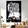1 buc Tapiserie Pierce The Veil, Agățătoare de perete pentru trupă rock, Lucruri cool pentru cameră, Poliester Imprimare 2D, Lucruri pentru dormitor, Decoratiuni pentru camera rock emo