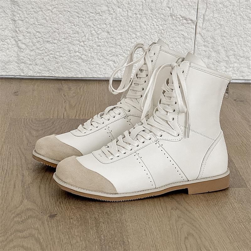 TUINANLE Women's Chelsea Ankle Boots Low Heel Casual Fall Boots Shoes Round Toe Booties for Women