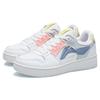 Li Ning Synthetic Leather Comfortable Slip Resistant Cushioning Abrasion Resistant Lightweight Low Top Skateboard Shoes AGCP362-17