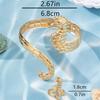 Seahorse Bracelet and Ring Fashionable Women's Jewelry Set Beach Vacation Accessory Everyday Wear Animal Accessories