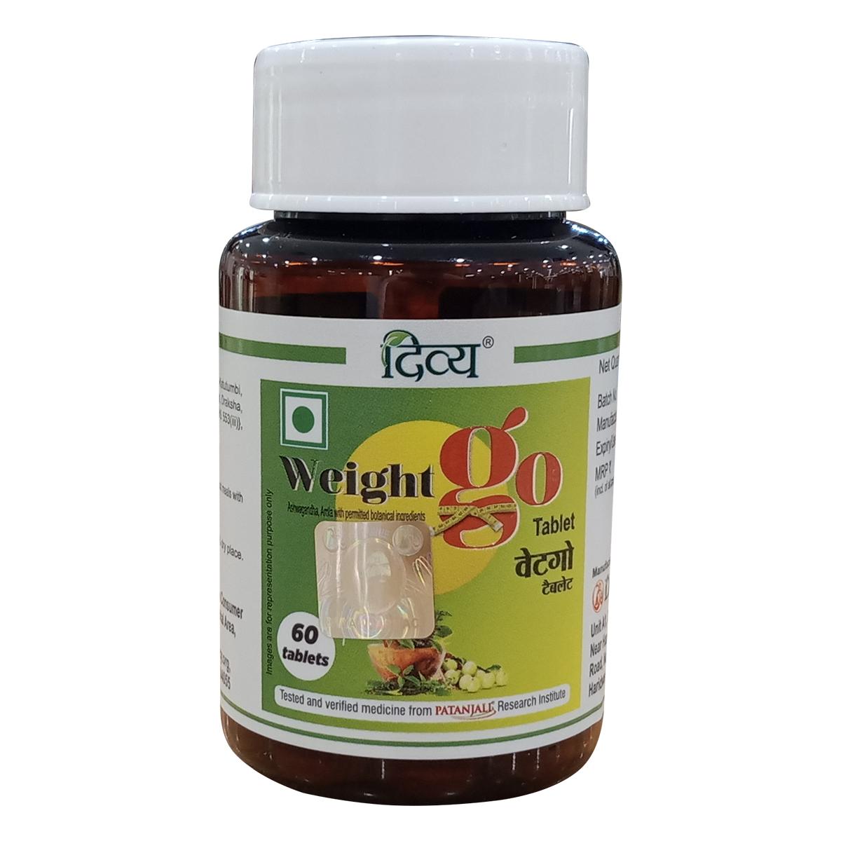 

Таблетки Divya Weightgo 60 N, Патанджалі, Weight go