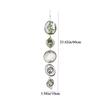 Three-dimensional Shiny Windmill Wind Spinner Outdoor Garden Home Decoration Wind Chimes Ornaments
