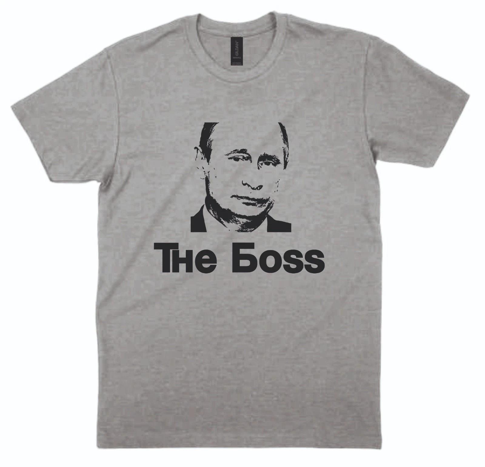 

Putin T shirt I m The Boss In English Text 4XL