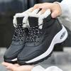 Women Ankle Boots Leather Ladies Plush Boots Designer Sport Shoes Lightweight Womens Platform Boots Non-slip