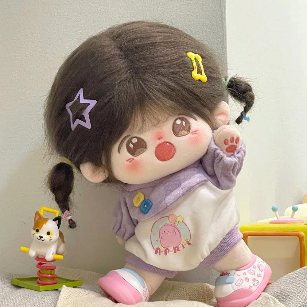 

Jumpsuit Cotton Doll Clothes Outfit Plush Doll Clothes 20cm Cotton Doll s Clothes Kids Girls Toys жовтий