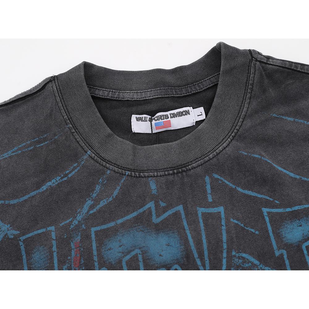 V111 Vale Forever Valley Fest SPORTS DIVISION WIDOW BIG TEE Summer Street Trendy T-shirt