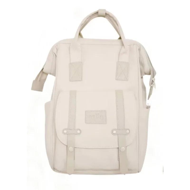 Reißverschluss Nylon Damen Rucksäcke Große Kapazität Lässig und Schlicht Monochrom Hohe Qualität Mutter und Baby Neuer Modestil