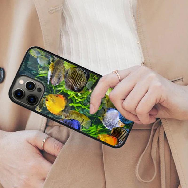 Fish Marine Life Magnetic Phone Case For APPLE iPhone 17 Air 16 14 13 12 Pro Max 15 Plus Wireless Charge With MagSafe Cover