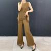 Plara Women S pleatS taSSel blouSe + pantS Set