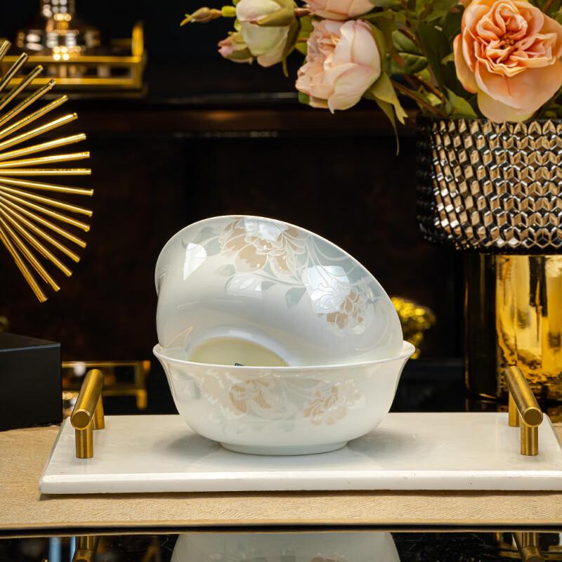 Haoya Jingdezhen  Yaqing  Ceramic Noodle Bowls