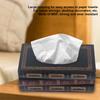 Wooden Paper Napkin Dispenser Rectangular Novelty Napkin Holder  Kitchen Counter