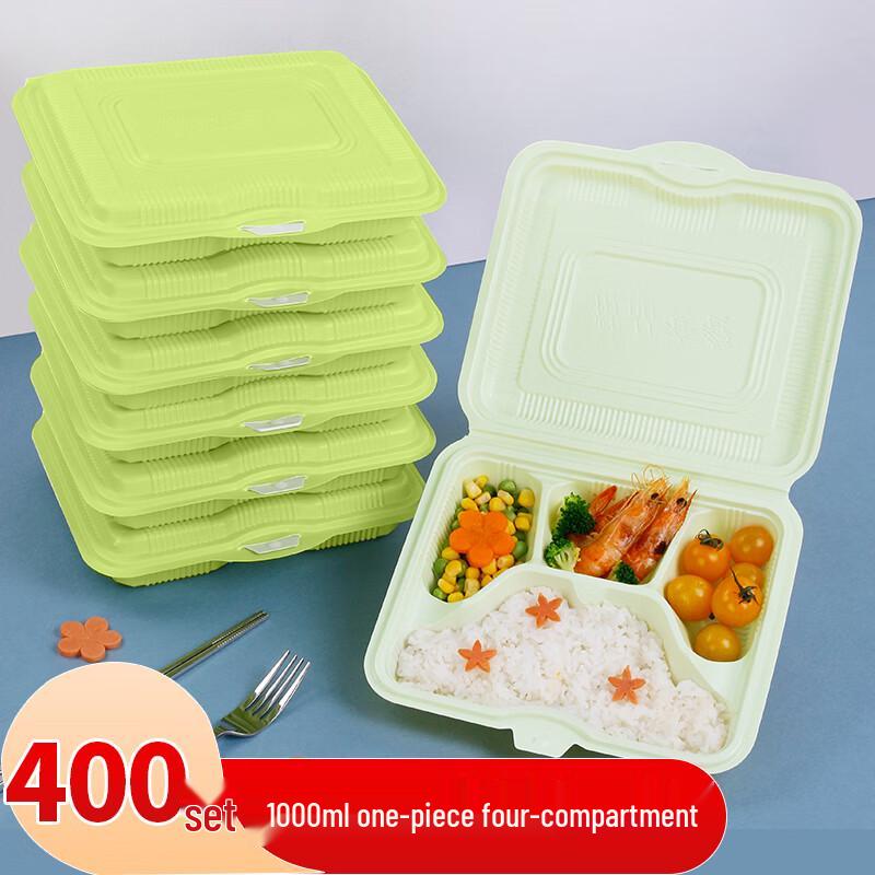 SHUANG YU Disposable Meal Prep Containers & Cutlery Sets