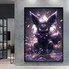 Anime Posters Pokemon Umbreon Cartoon Character Picture HD Print Canvas Painting Home Children's Room Wall Decoration Gifts