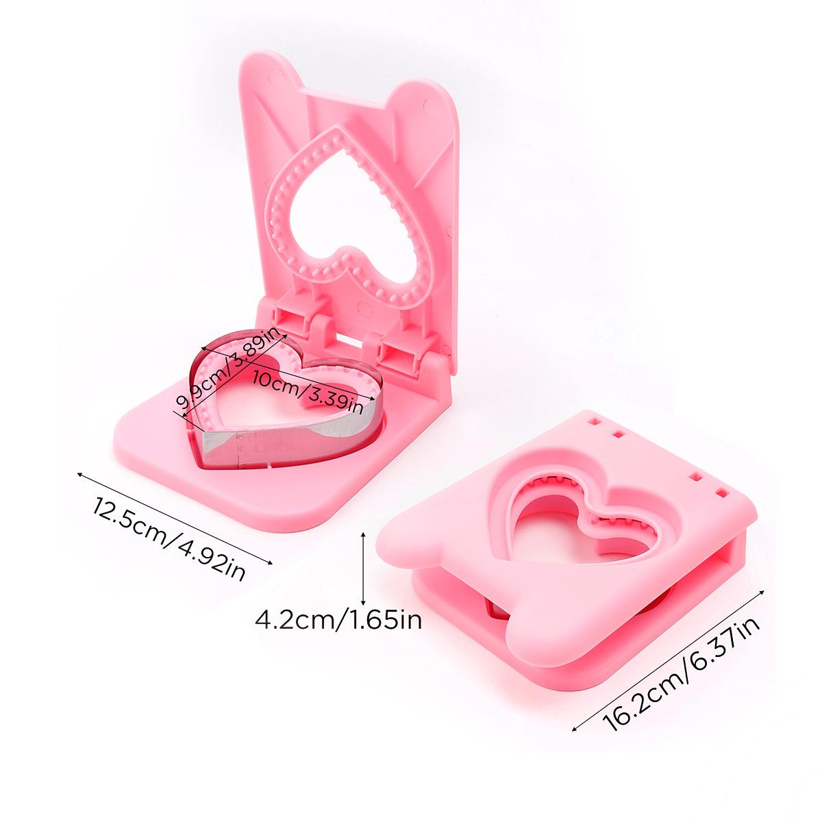 

Sandwich Cutters Set for Kids Children Round/Square/Heart/Dinosaur Metal Bread Cookie Mold Bento Box Lunchbox Accessories