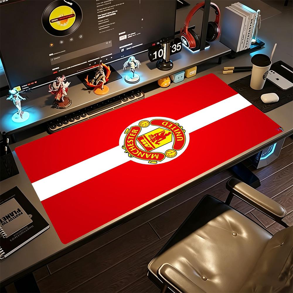 Manchester Large Mouse Pad Gaming Laptop Mouse Pad HD Print Desk Pad Non-Slip Rubber Base Perfect Gift for Gamers