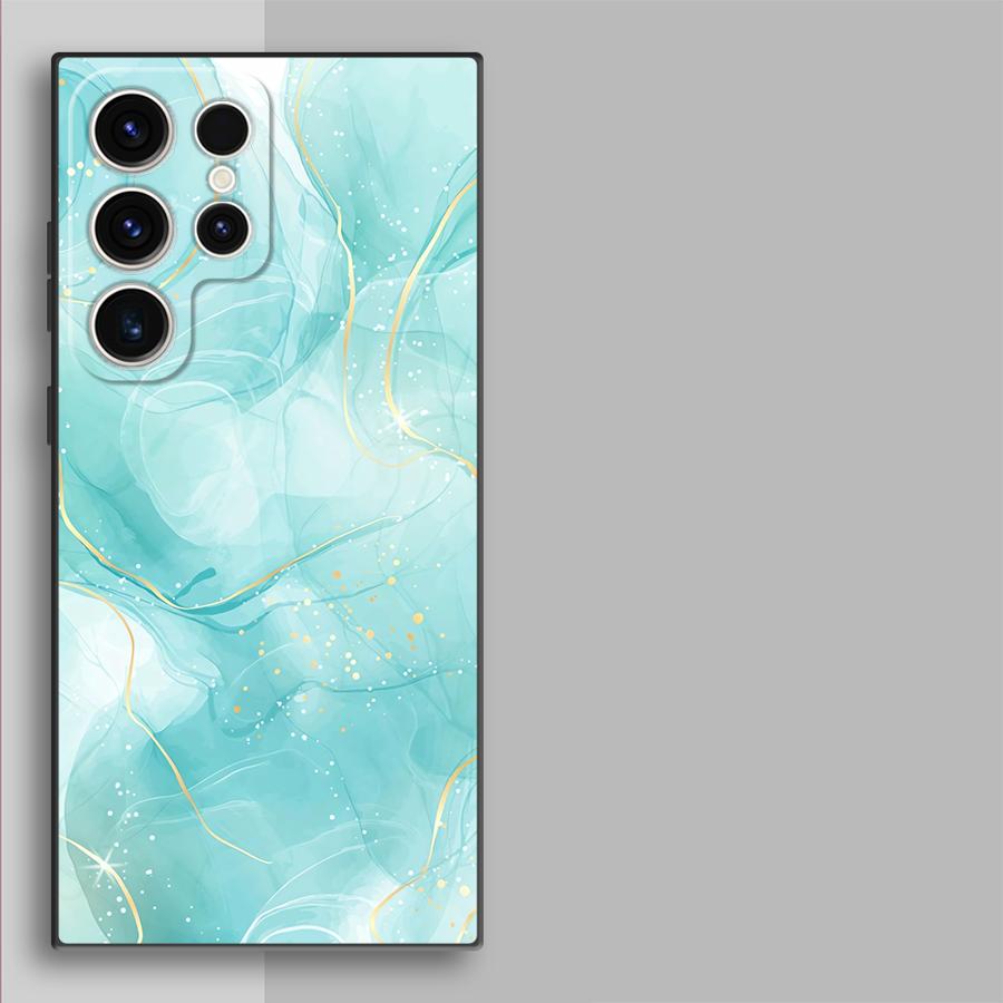 

Case for Samsung Galaxy S26 S25 Ultra S10 S9 S21 FE S20 Note 20 Ultra 8 9 10 S23 S24 Plus Funda Phone Cover Colored Marble Galaxy S23 Ultra