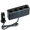 SEIWA IMP098 Car Supplies, Cigarette Lighter Socket Expansion Distributor, 4 Sockets, 4 Universal Sockets [Amazon.co.jp Exclusive]