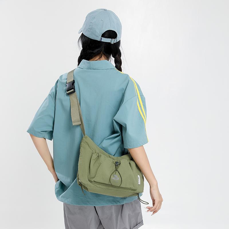 Crossbody Bag Women's Bag Outdoor Shoulder Bag Solid Color Messenger Bag