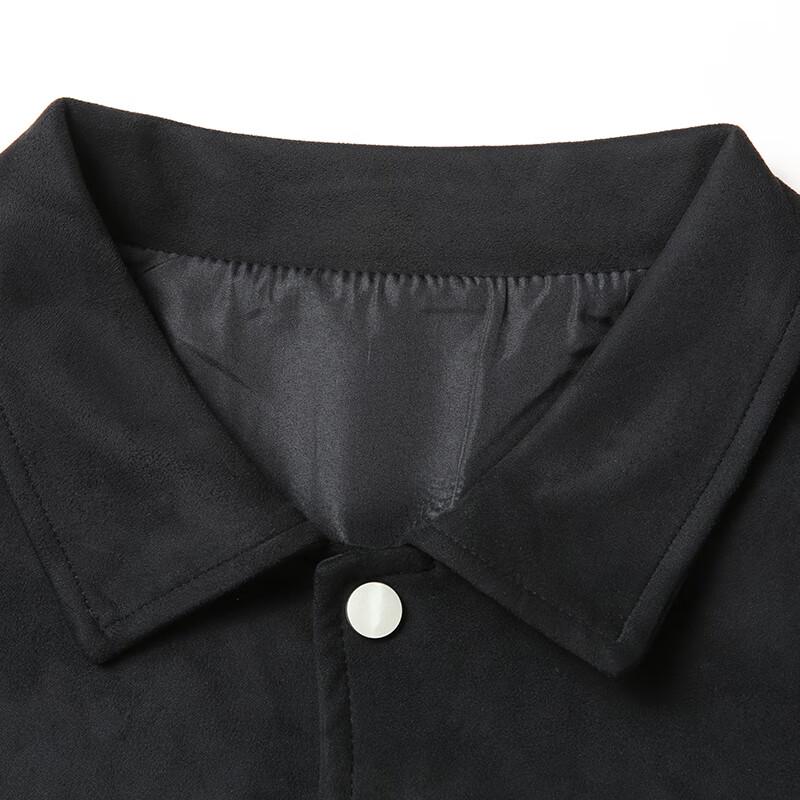 Dibinze Men's Plus Size Casual Lapel Jacket