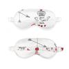 1Pc Printing Imitated Silk Sleeping Mask Eyepatch Eye Cover For Travel Relax Sleeping Aid Eye Patch Shading Eye Mask