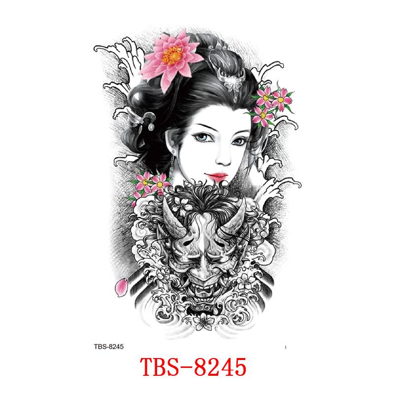 Waterproof Tattoo Sticker, Totem Character Tattoo Sticker Tattoo