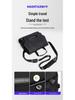 Men's Casual Crossbody Bag - Minimalist, Large Capacity, Functional Leather Messenger for Business Commute