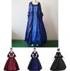 Luxurious Womens Medieval Marie Antoinette Dress With Long Sleeves Victorian Style