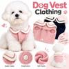 Breathable Dog Clothing Soft Cotton Puppy Outfit New Pet Clothes  Small Dogs