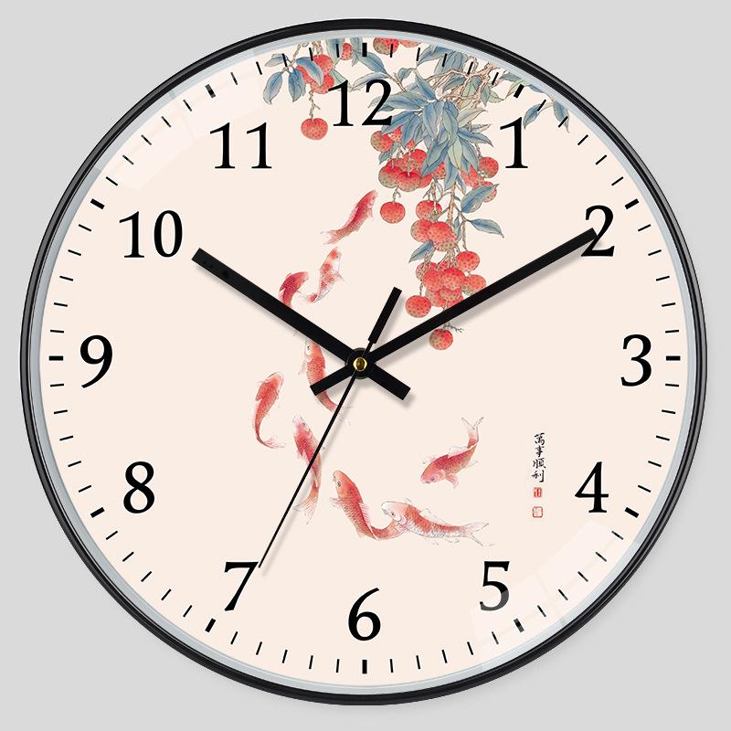 8-inch 20CM Silent Wall Clock, Creative and Fashionable, Modern Home Clock, Living Room Simple Clock