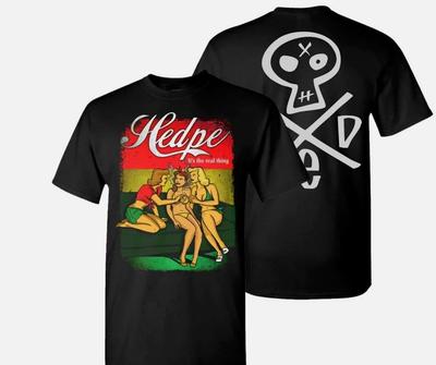 Hed Pe The Real Thing Black Cotton Unisex T-shirt All Size S-4XL