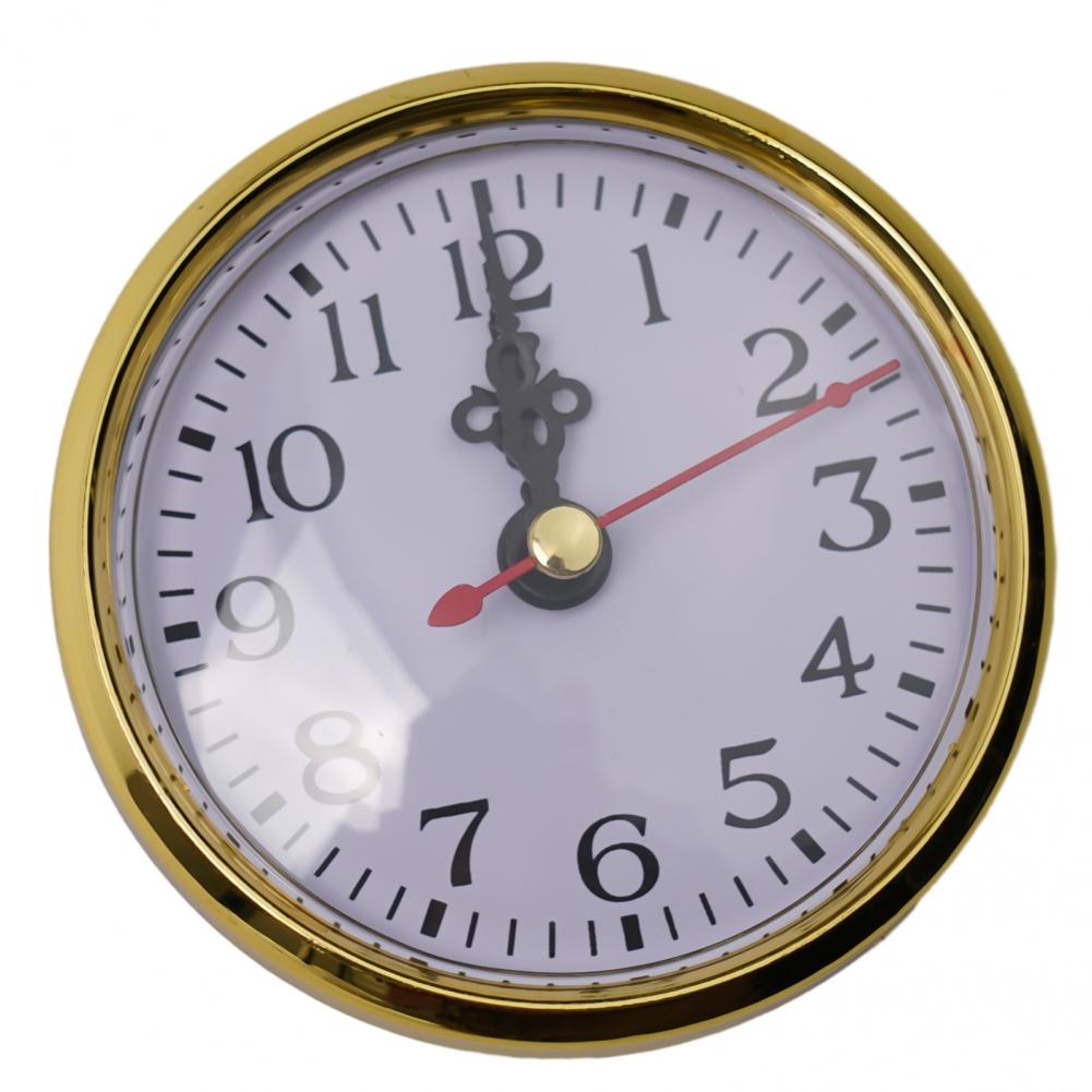 Gold Quartz Clock Insert Repairing Clocks Clock Accessories