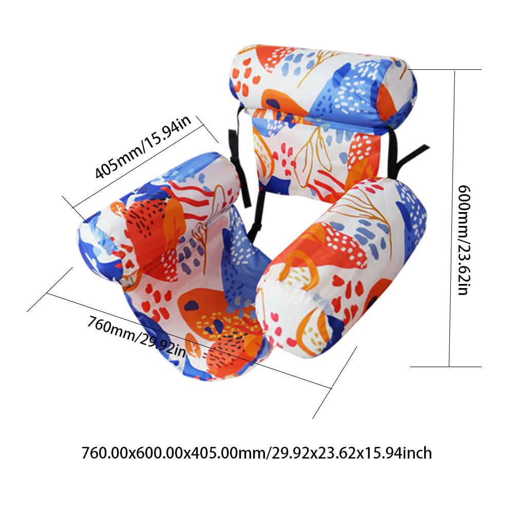 PVC Inflatable Pool Float Lounger Chair Swimming Pool Floating Water Hammock Summer Inflatable Sea Mattress Water Play Equipment