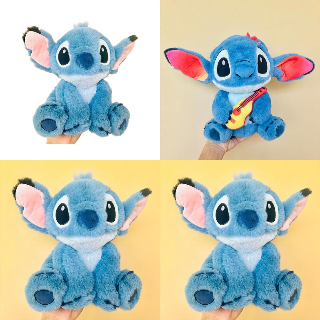 Disney Stitch Plush Toy With Soft Short Pile For Kids Birthday Gift