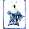Genshin Impact Cosplay Water Fire Ice Thunder Attribute Abyss Mage Cosplay Costume Mask Headband Halloween Party Cape Outfits