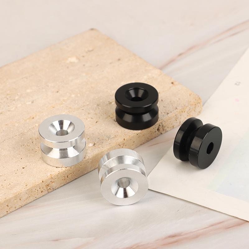 4Pcs Universal Motorcycle Rear Luggage Case Helmet Trunk Suitcase Bracket Base Plate Bushing Pad Buckle Spacers Screws Nuts