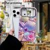 Phone Case: 2D Flat Design Suitable for iPhone 18, 17, 16, 15, 14, 13 Pro Film Protective Case, Couple Style, Dreamy Flower Sea, Christmas and Hallowe