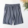 Modal Summer Pajama Shorts Stay Cool Comfortable Solid Color All-match Drawstring Shorts Men Accessories