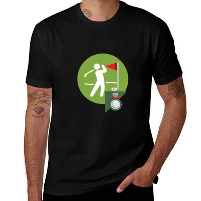 Golf Club Tshirt Lightweight Basic Short Sleeve Shirt