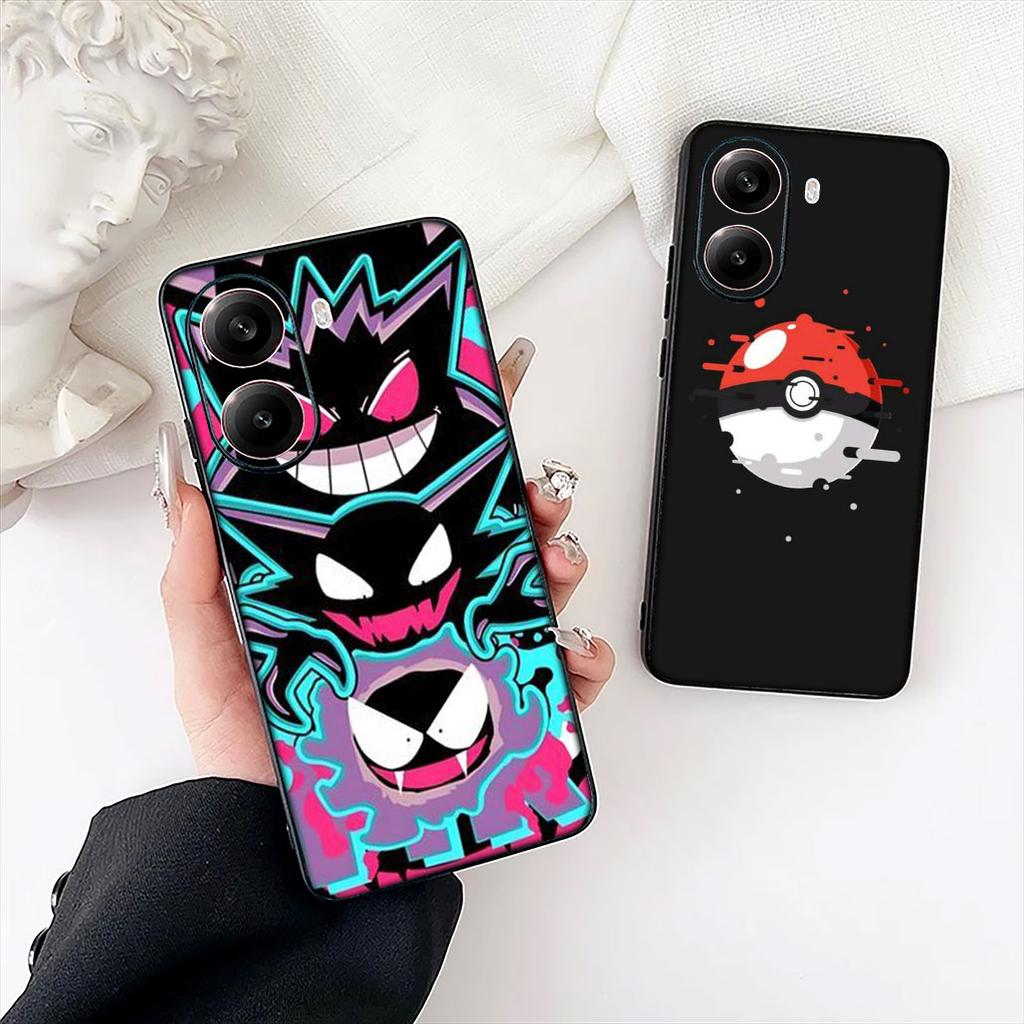 P-Pokemons P-Pikachus GO Gengar Bulbasaur for Motorola Moto Edge 50 30 Fusion 40 NEO Ultra Pro G22 G23 G20 G35 G84 G13 G53 Case