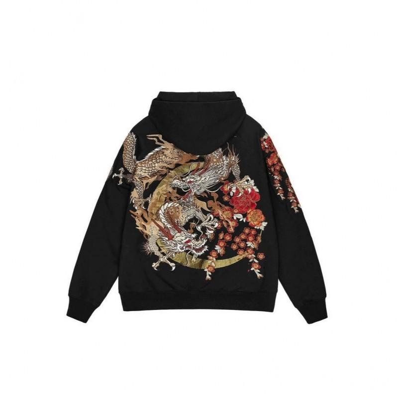 2026 Same Style Hooded Zip Sweatshirt 3D Digital Print Streetwear Young Unisex Women