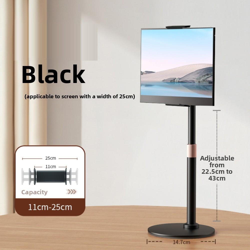 Rotating Portable Monitor Stand Adjustable Height Mobile Phone Holder Vertical Tablet Stand  Tablet