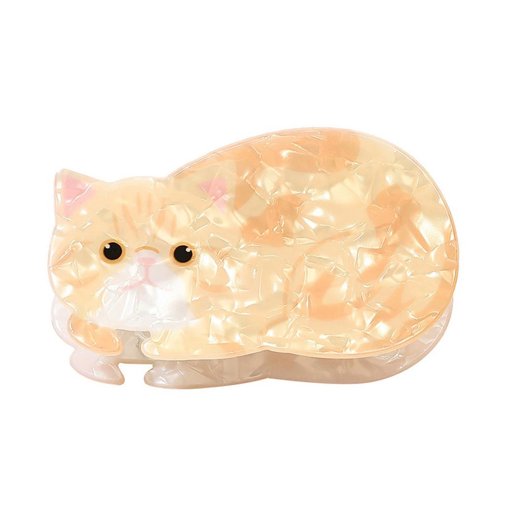 Cute Cat Hair Claw Clips Ponytail Top Clip Large Grab Clip Strong Hold for Women Thick Hair & Thin Hair Easy To Use