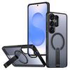 Anti-fall Cooling Hole Design Magnetic Case For Samsung Galaxy S26 Ultra S26+ S25 FE Metal Bracket TPU Frame Acrylic Phone Cover